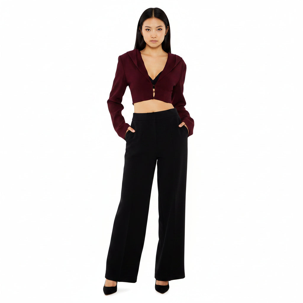 Blazer semi-formal vino