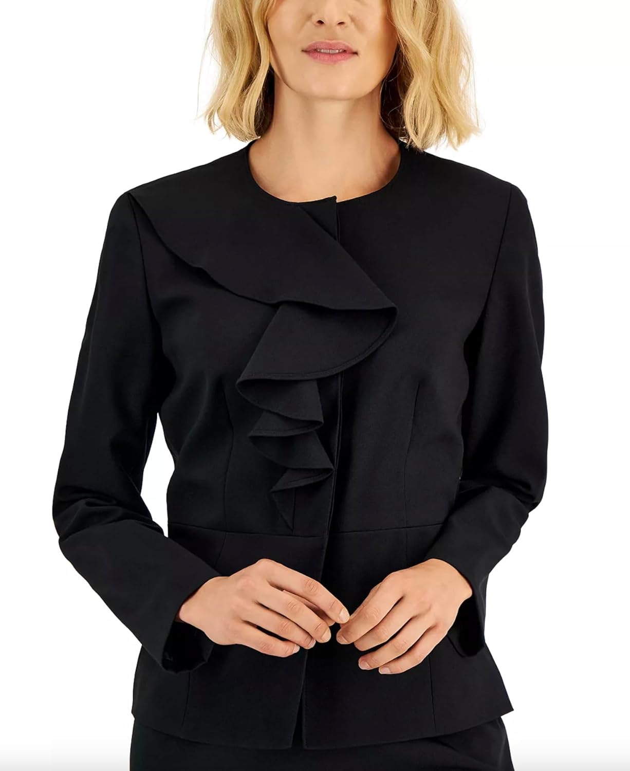 Traje formal negro 2 piezas