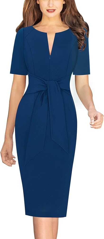 Vestido turquesa formal midi