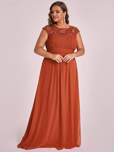 Vestido Terracota corte A espalda semi abierta