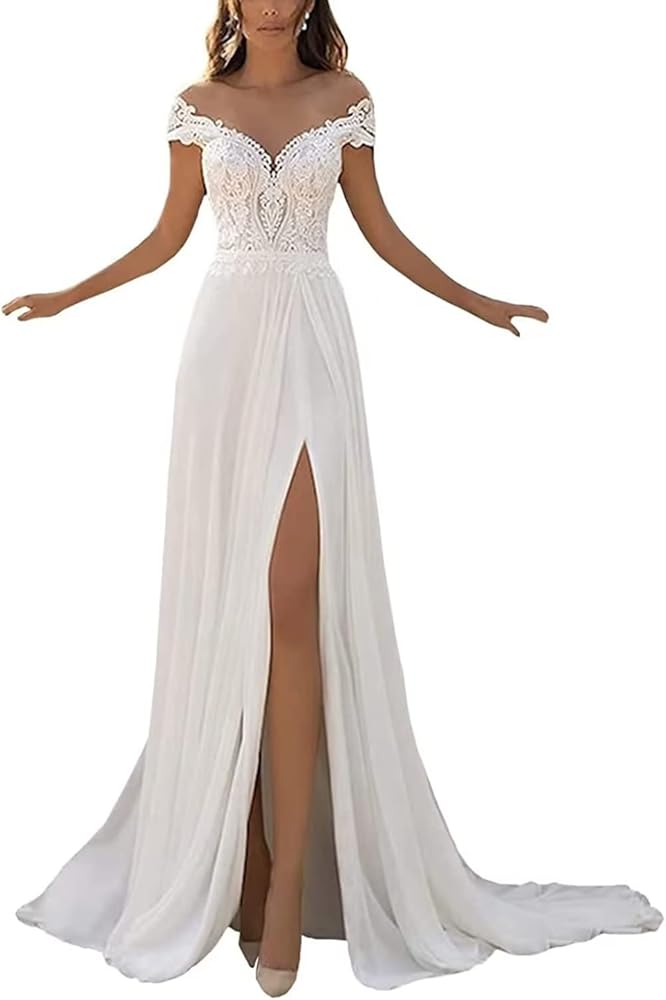 Vestido de Novia "Royal Splendor" con Hombros Caídos
